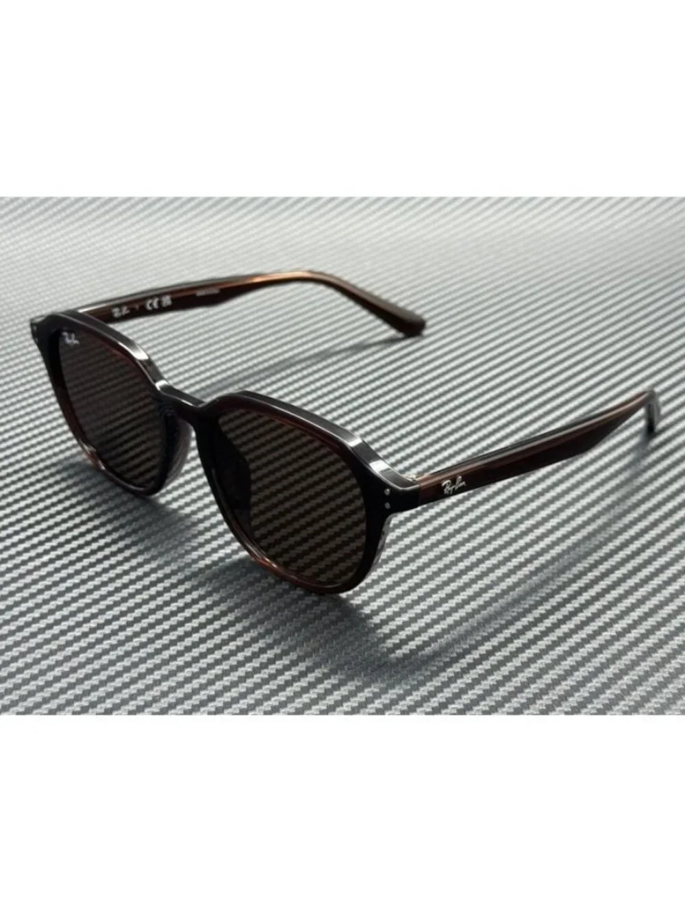 New Ray-Ban Men Opal Brown Sunglasses 54-19-145